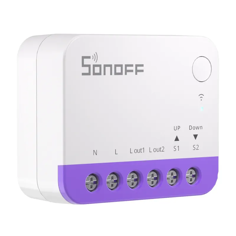Sonoff MINI-RBS WiFi Nutikas Mini Rullkasti Lüliti (4 tk) universaalne