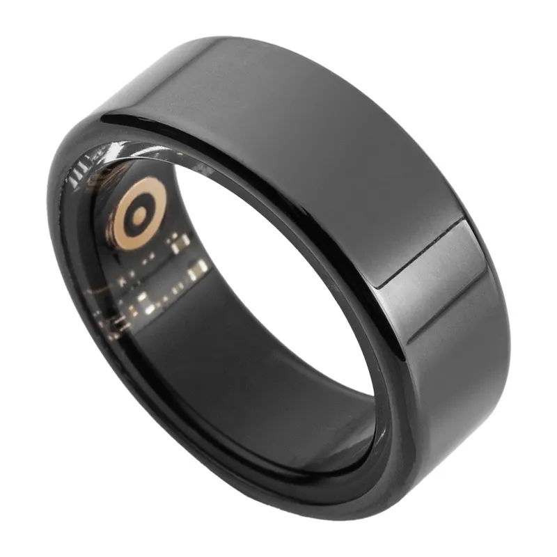 COLMI R02 Nutikas sõrmus, suurus 11, 20,3 mm (must) + universaalne laadimiskarp