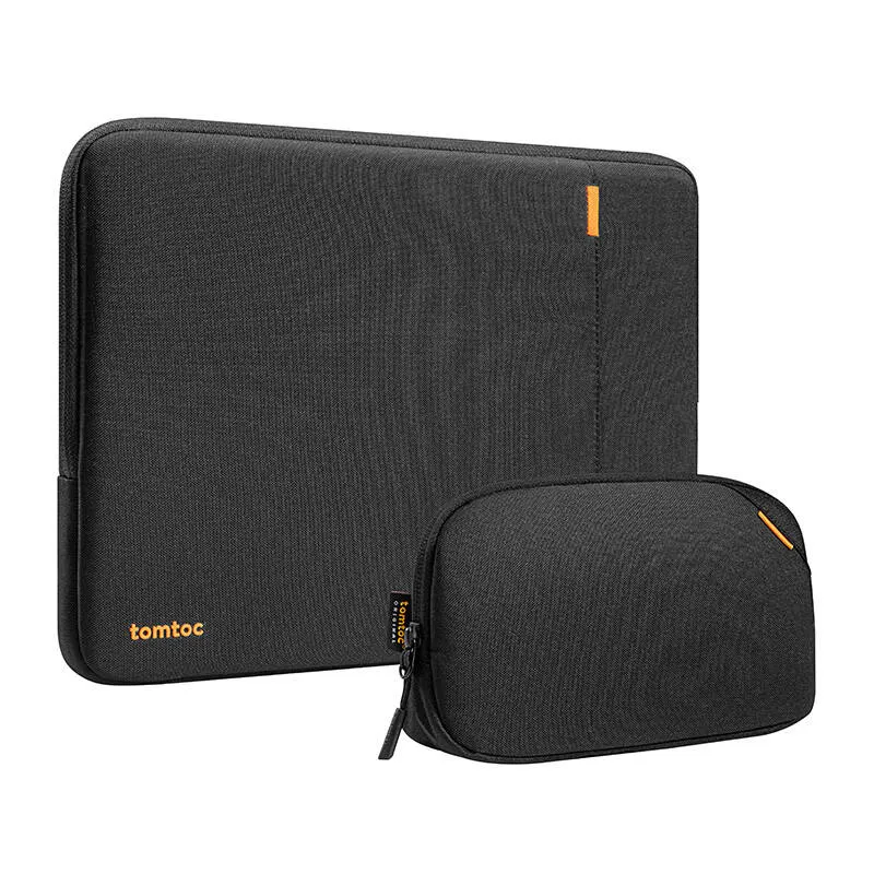 14'' Tomtoc Defender-A13 sülearvutikoti komplekt (must) universaalne