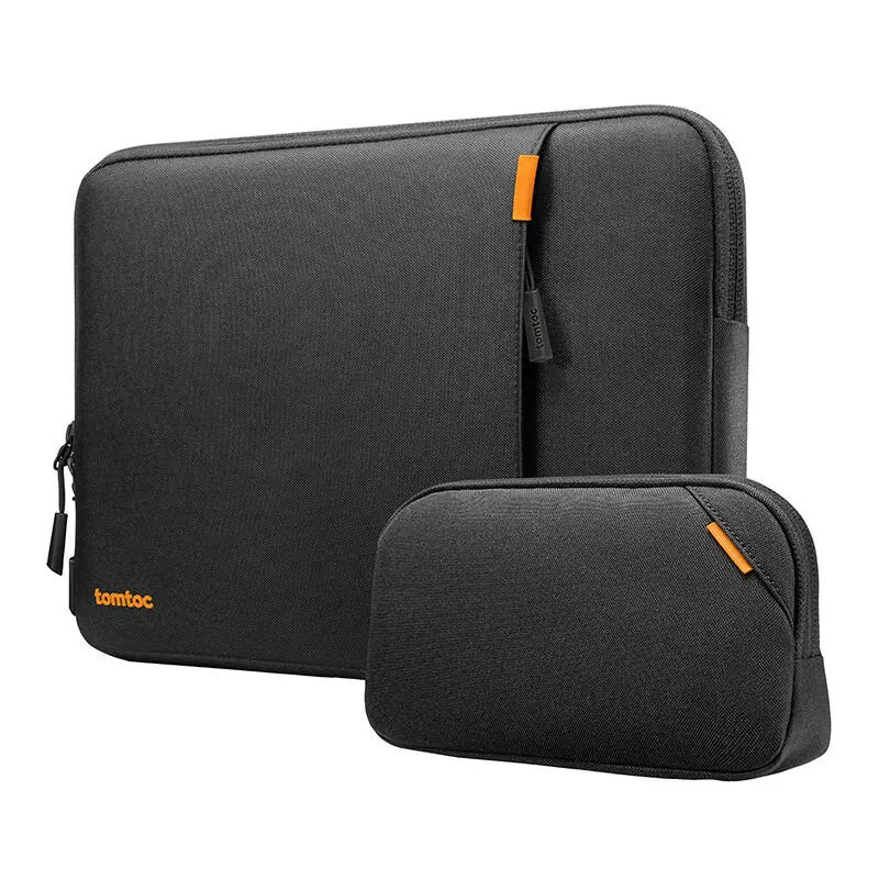14'' Tomtoc Defender-A13 sülearvutikoti komplekt (must) universaalne