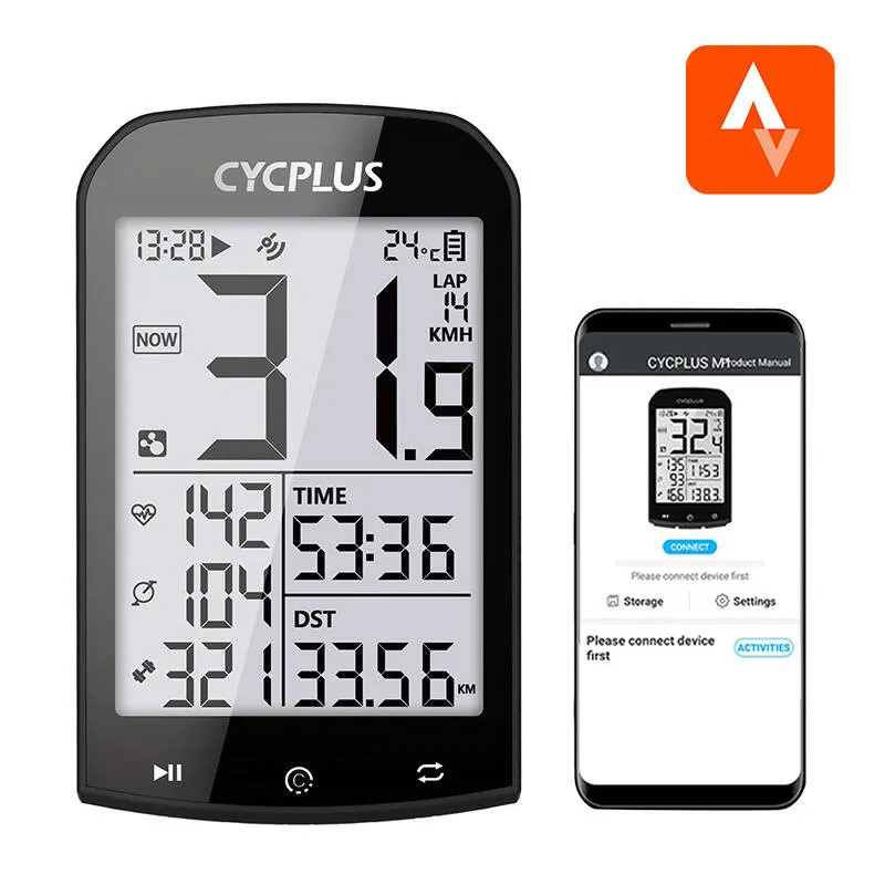 GPS jalgratta arvuti Cycplus M1 universaalne