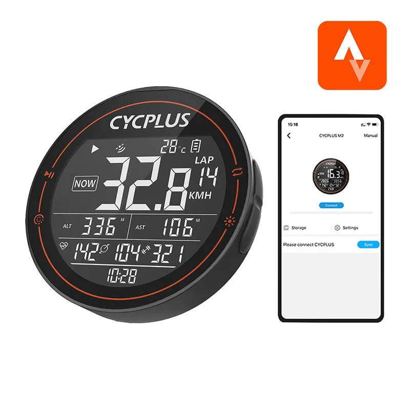 GPS jalgratta arvuti Cycplus M2 universaalne