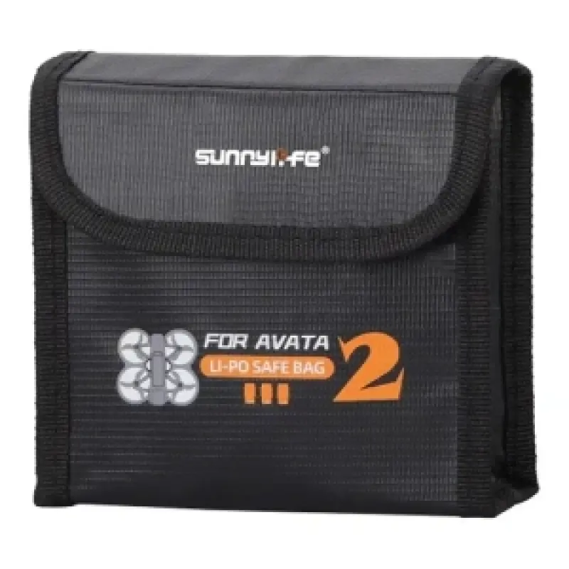 Akupakkide kott Sunnylife DJI Avata 2 jaoks (3 akupatareid) universaalne