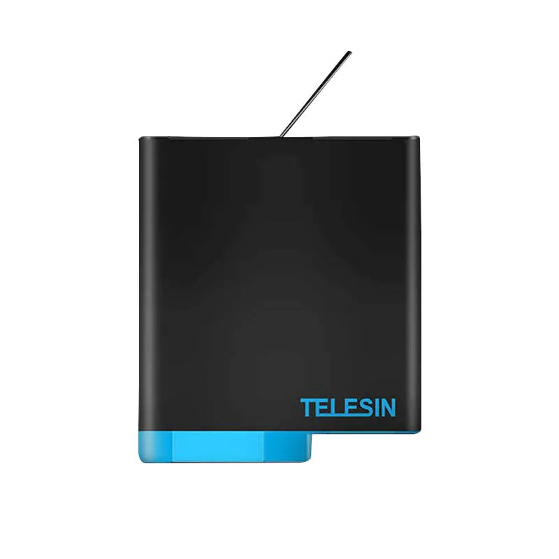 Telesin Box kolme-kanaliline laadija GoPro Hero 5/6/7/8 + 2 akut (GP-BNC-801) universaalne