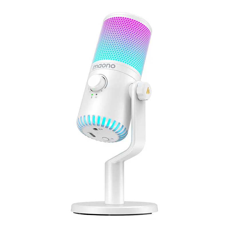 Mängumikrofon Maono DM30RGB (valge) universaalne