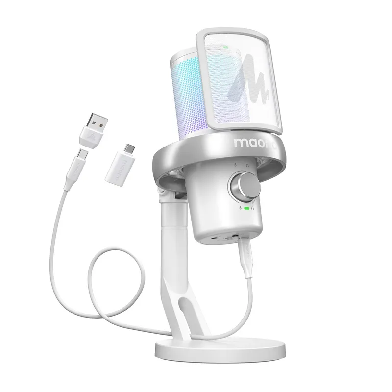 Maono DM40 Pro mikrofon (valge) universaalne