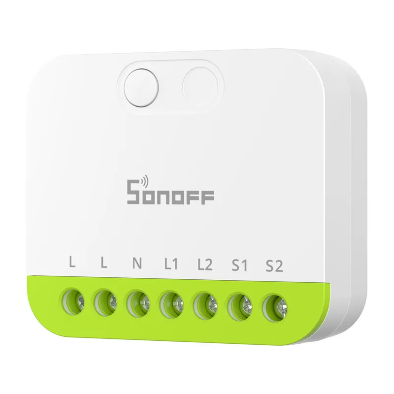 Sonoff MINI-ZB2GS ZigBee kahekanaliline mini lüliti universaalne