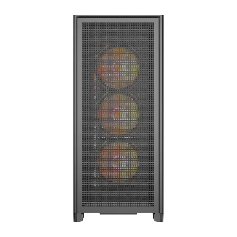 DarkFlash AIRNOVA arvutikarp (must) + 3 universaalset ventilaatorit