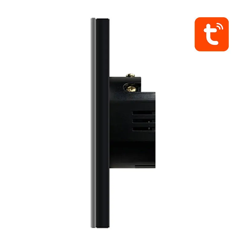 Smart Light Switch ZigBee Avatto ZTS02-EU-B2 2-kohaline TUYA (must) universaalne