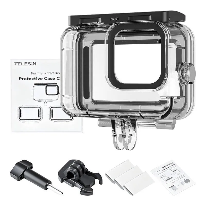 Kaitsekottide komplekt TELESIN for GoPro Hero 12/11/10/9 universaalne