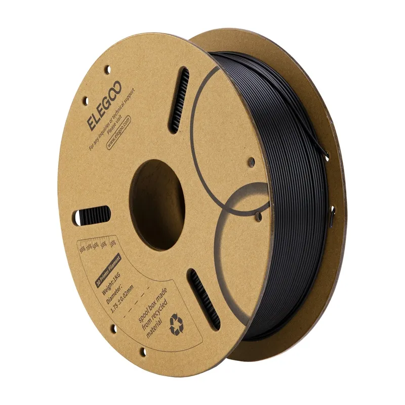 ELEGOO PLA filament (Must) universaalne