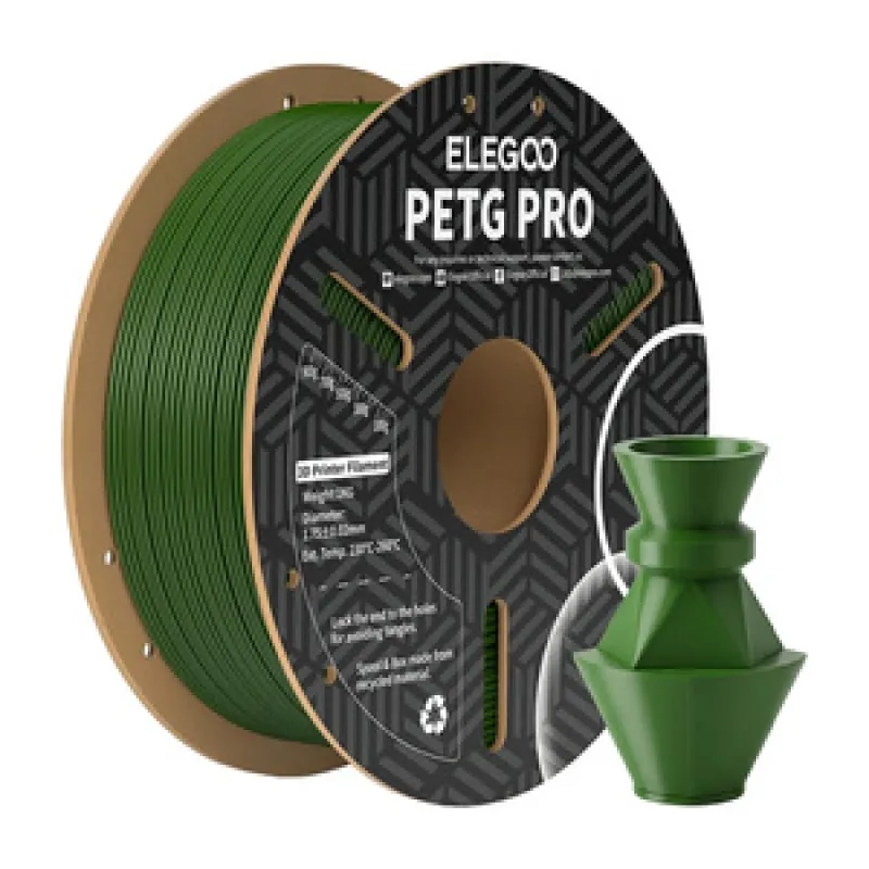ELEGOO PETG Pro filament (oliivroheline) universaalne