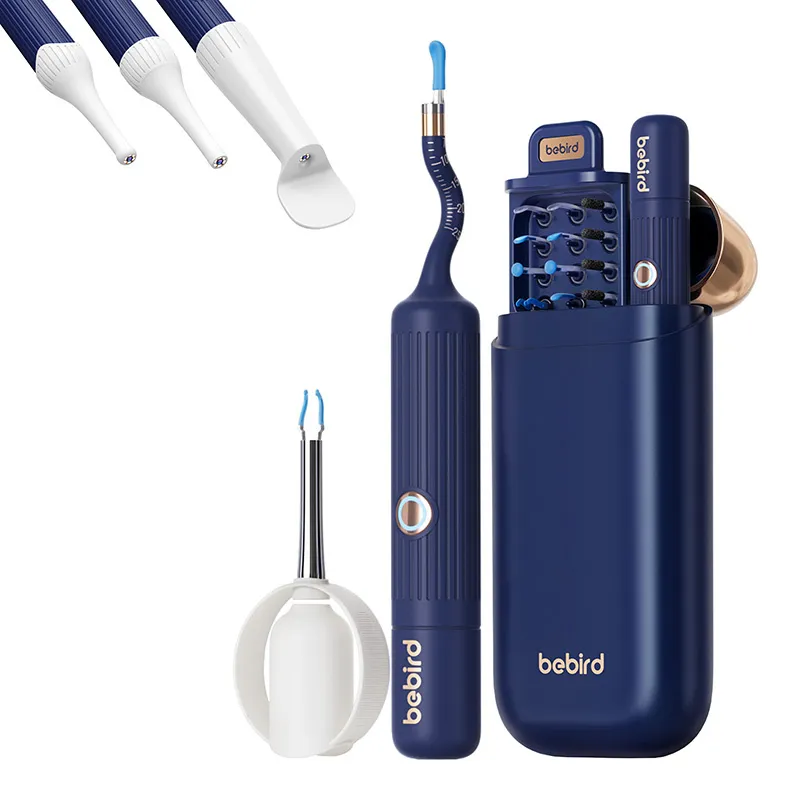 Bebird EarSight Plus kõrvakõrvitsas otoskoop koos kõrva puhastamise kaameraga (sinine) universaalne