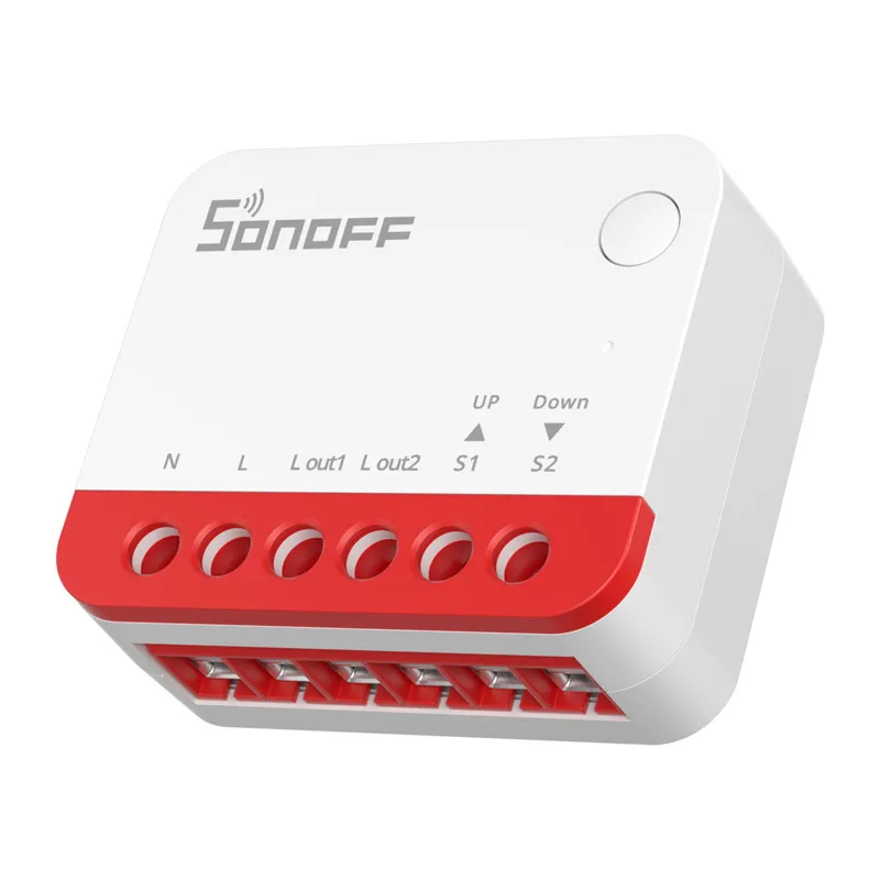 Smart ZigBee rulloaeglüüsi lüliti Sonoff MINI-ZBRBS (4 tk pakis) universaalne