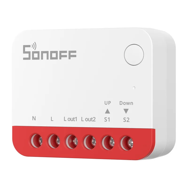 Smart ZigBee rulloaeglüüsi lüliti Sonoff MINI-ZBRBS (4 tk pakis) universaalne