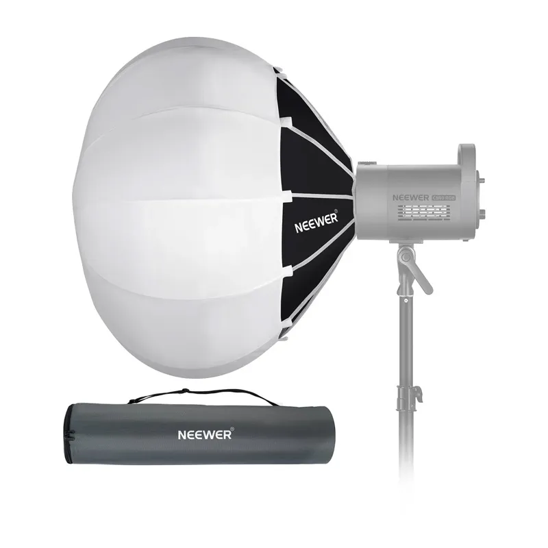 90 cm laternsoftbox – kiire paigaldus Neewer NS90L universaalne