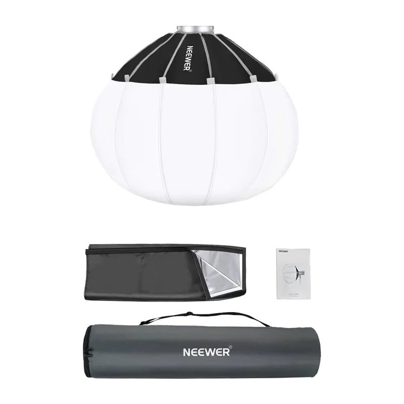 90 cm laternsoftbox – kiire paigaldus Neewer NS90L universaalne