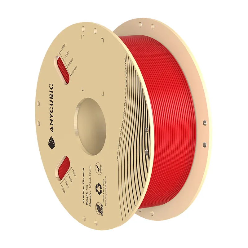 PLA Anycubic 1 kg filament (Punane) universaalne