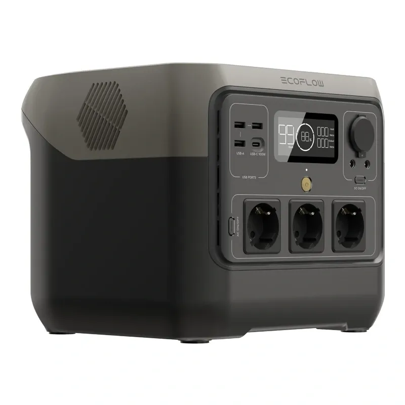 Paketti: EcoFlow River 2 Pro -sähköasema + 160W aurinkopaneeli universaali