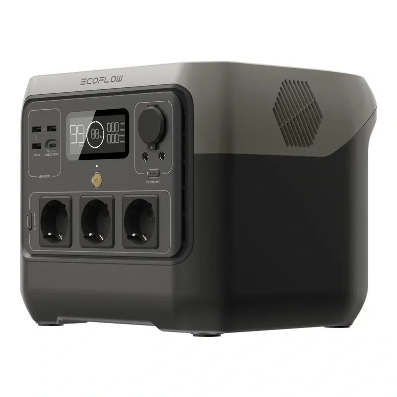 Paketti: EcoFlow River 2 Pro -sähköasema + 160W aurinkopaneeli universaali
