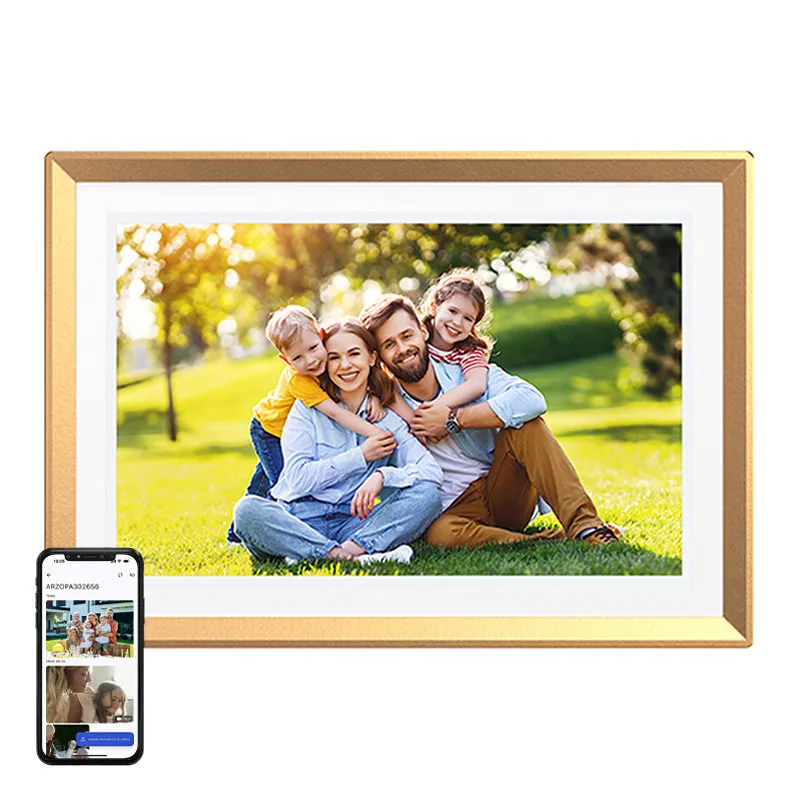 Arzopa D10 (kuld) 10,1" digitaalne fotolamp universaalne
