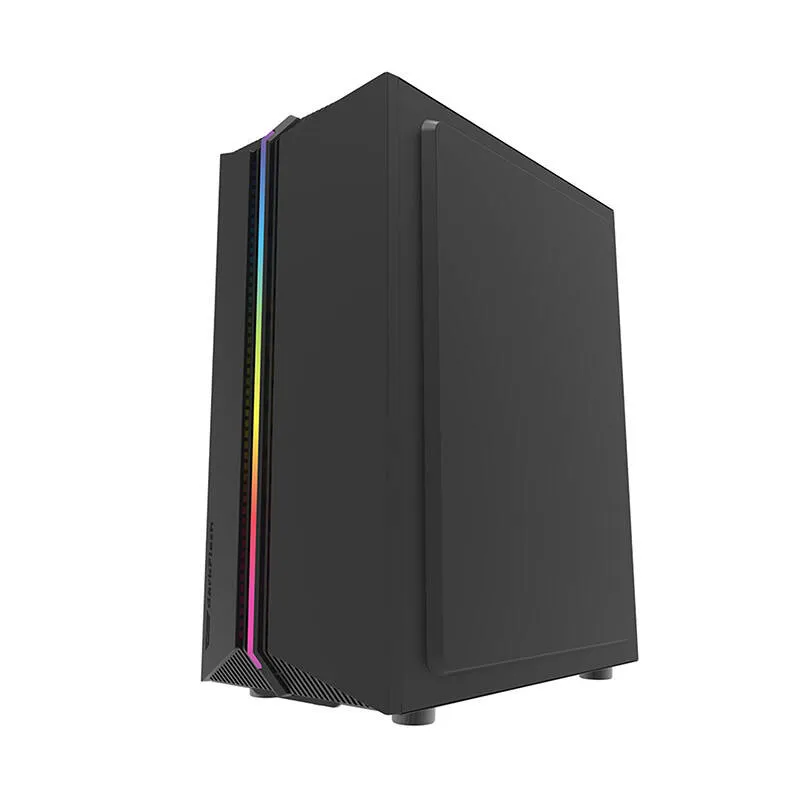 Darkflash DK151 LED arvutikast (must) + 3 RGB ventilaatorit universaalne