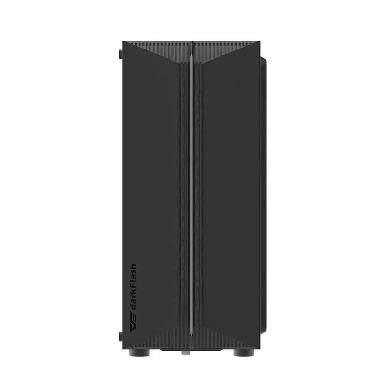 Darkflash DK151 LED arvutikast (must) + 3 RGB ventilaatorit universaalne