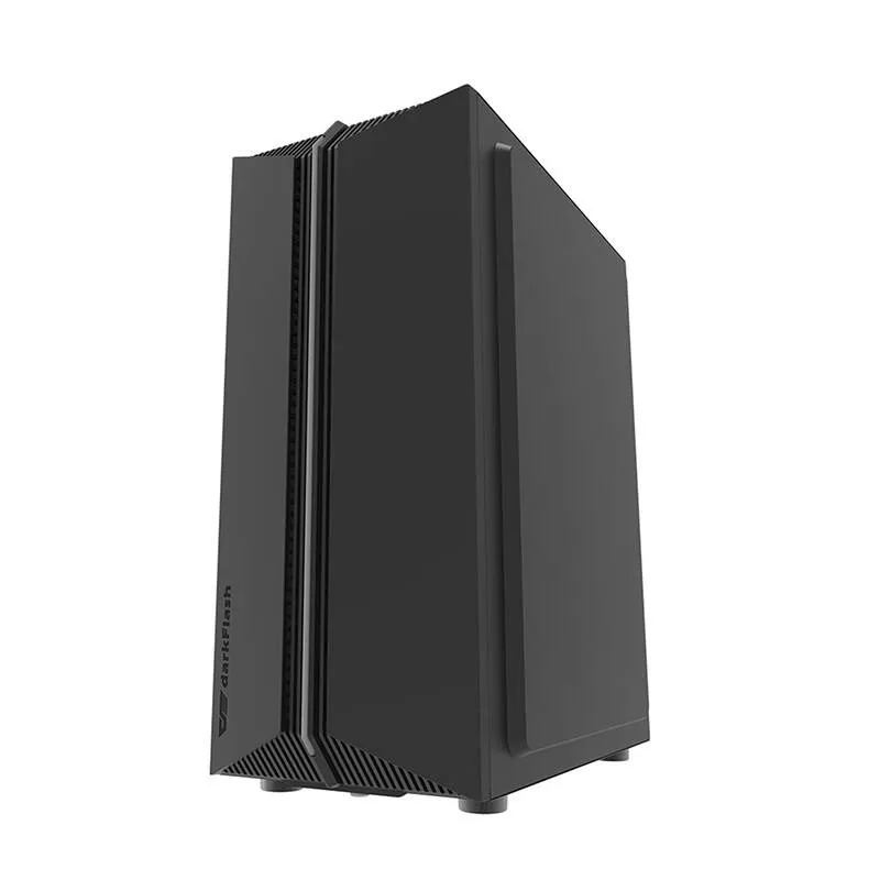 Darkflash DK151 LED arvutikast (must) + 3 RGB ventilaatorit universaalne