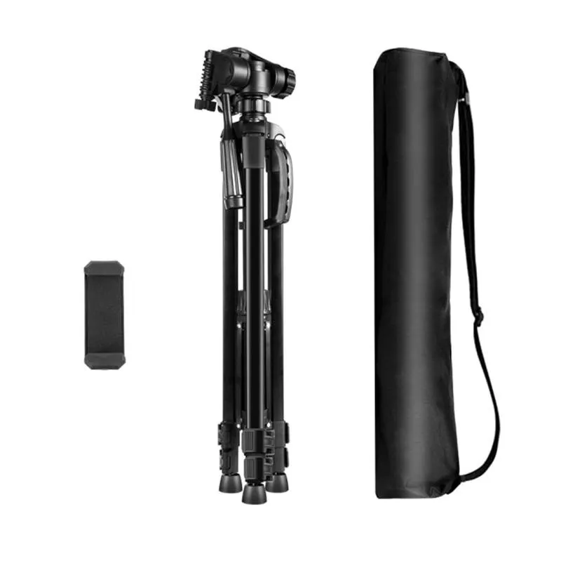 Tripod koos 3D 360° peaga ja telefonihoidjaga Puluz PU3096B universaalne