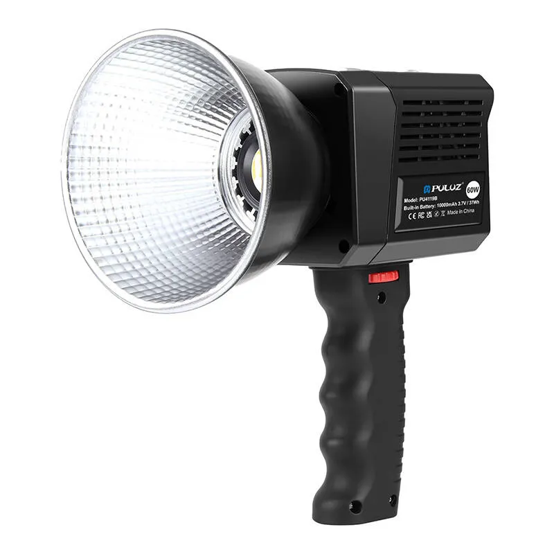 PULUZ PU4119B 60W 2500K-6500K (Must) stuudiolamp. universaalne
