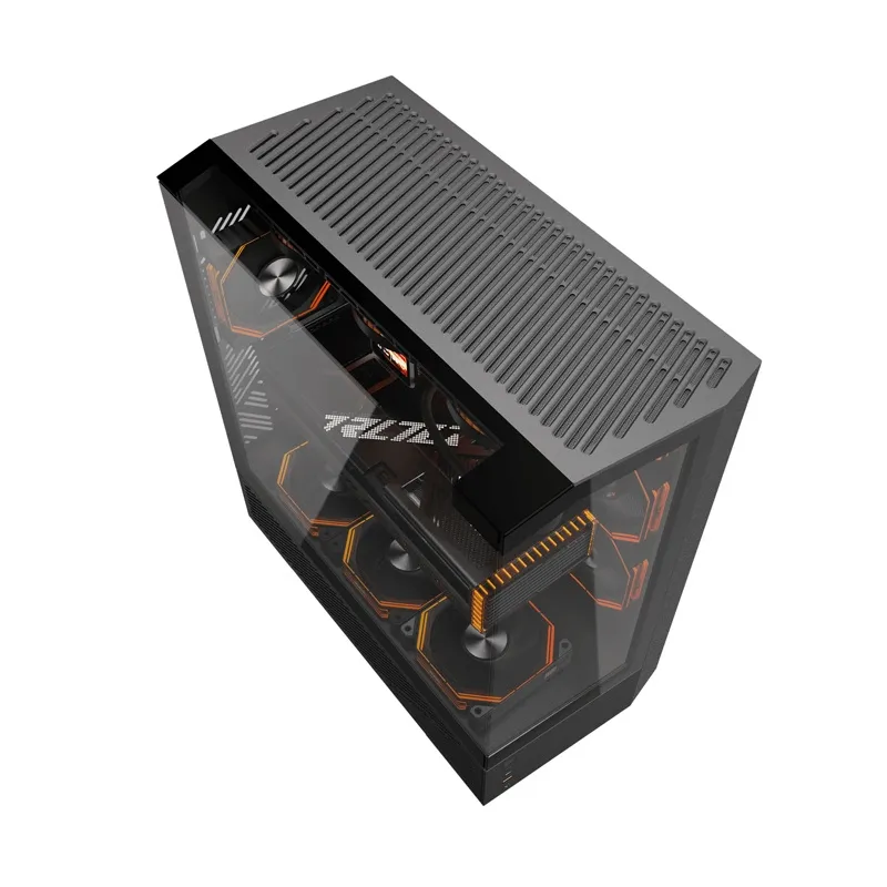 Darkflash DY460 arvutikast (Must) + 4 ARGB ventilaatorit universaalsed