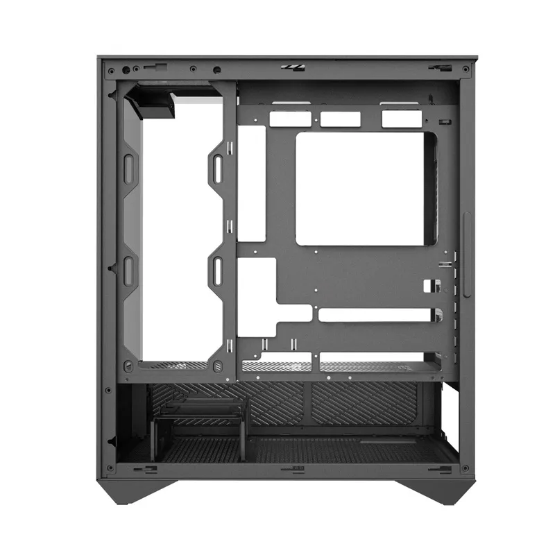 Darkflash DY460 arvutikast (Must) + 4 ARGB ventilaatorit universaalsed