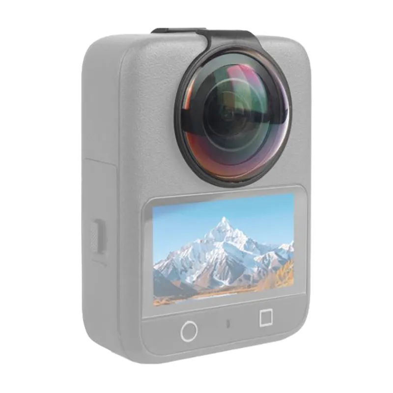 PULUZ karastatud objektiivikaitse klaas DJI Osmo 360 jaoks (Must) universaalne