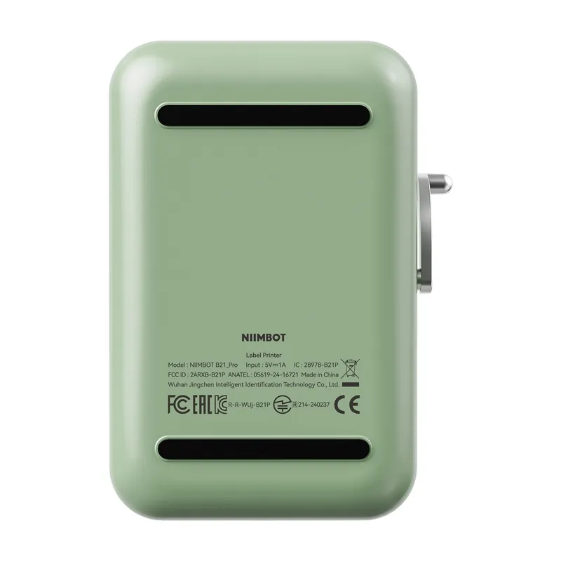 Niimbot B21 Pro Käsitöölabeliprinter (roheline) universaalne