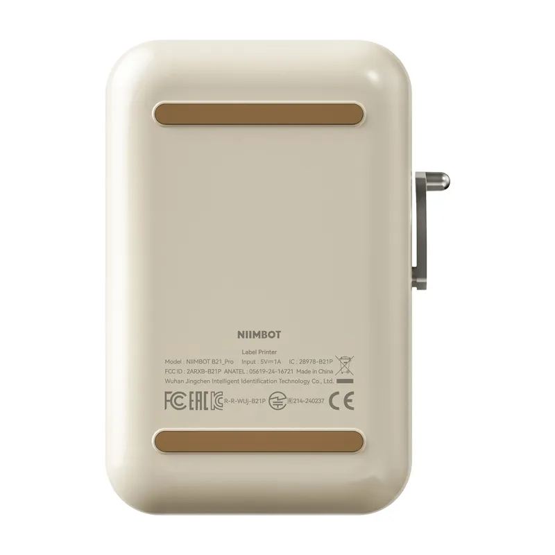 Niimbot B21 Pro Käsitöölabeliprinter (kreem) universaalne