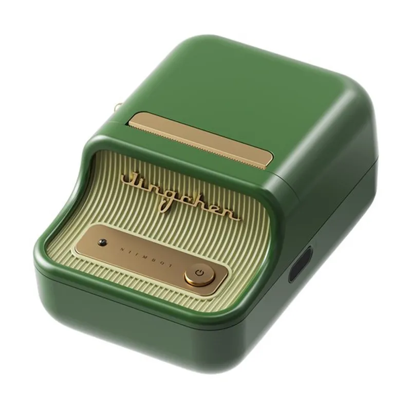 Niimbot B21 Pro Käsitöölabeliprinter (tume roheline) universaalne