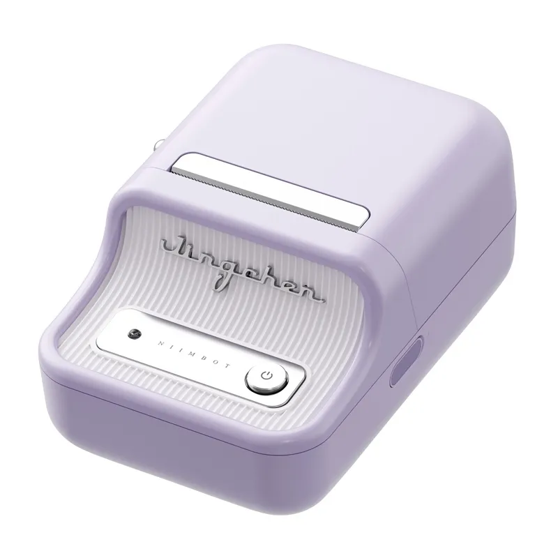 Niimbot B21 Pro Käsitöölabeliprinter (lilla) universaalne