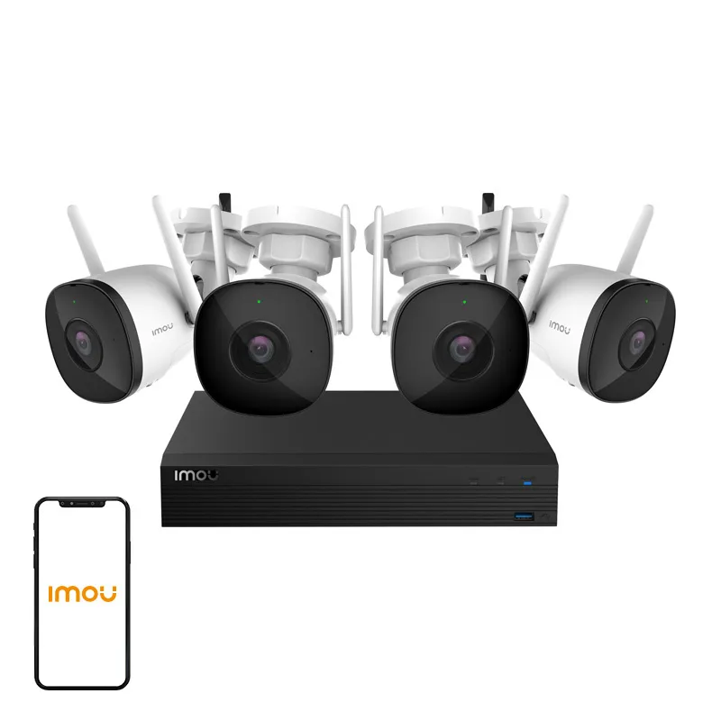IMOU Kit-Pro WiFi CCTV Järelevalvekombinatsioon universaalne
