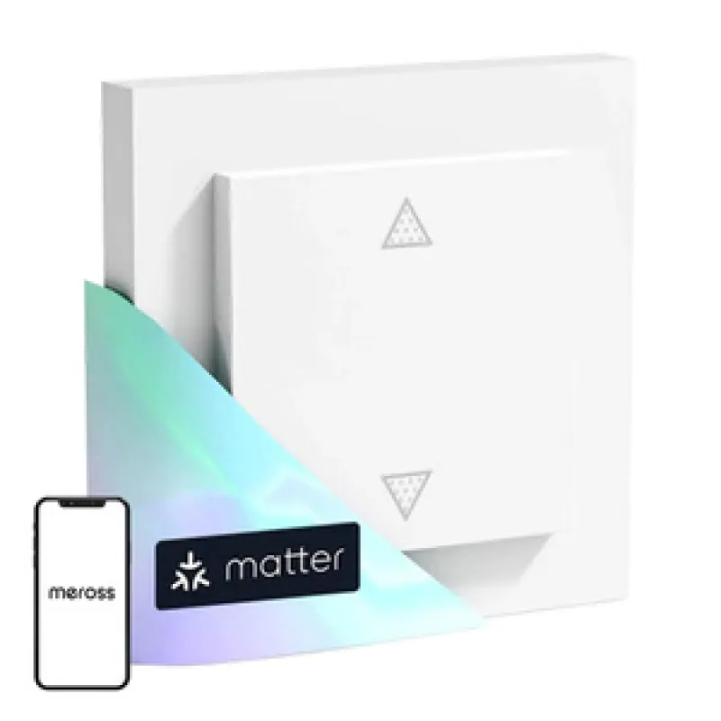 Meross MRS105MA-EU WiFi Nutikas ruloorulatuslüliti (Matter) universaalne