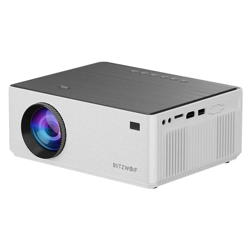 Blitzwolf Projektor, BW-V8, 4K, Androidi operatsioonisüsteem universaalne