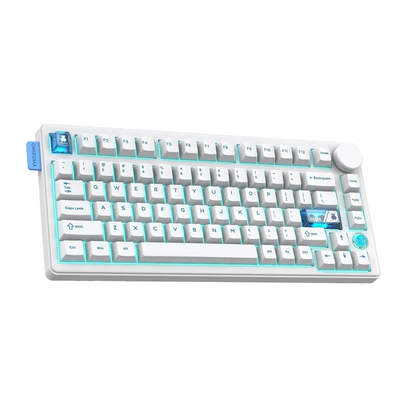 ONIKUMA MT706 Klaviatuur (valge) (QWERTY) universaal