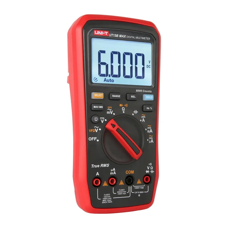 Uni-T True RMS UT15B MAX Digitaalmultimeeter universaal