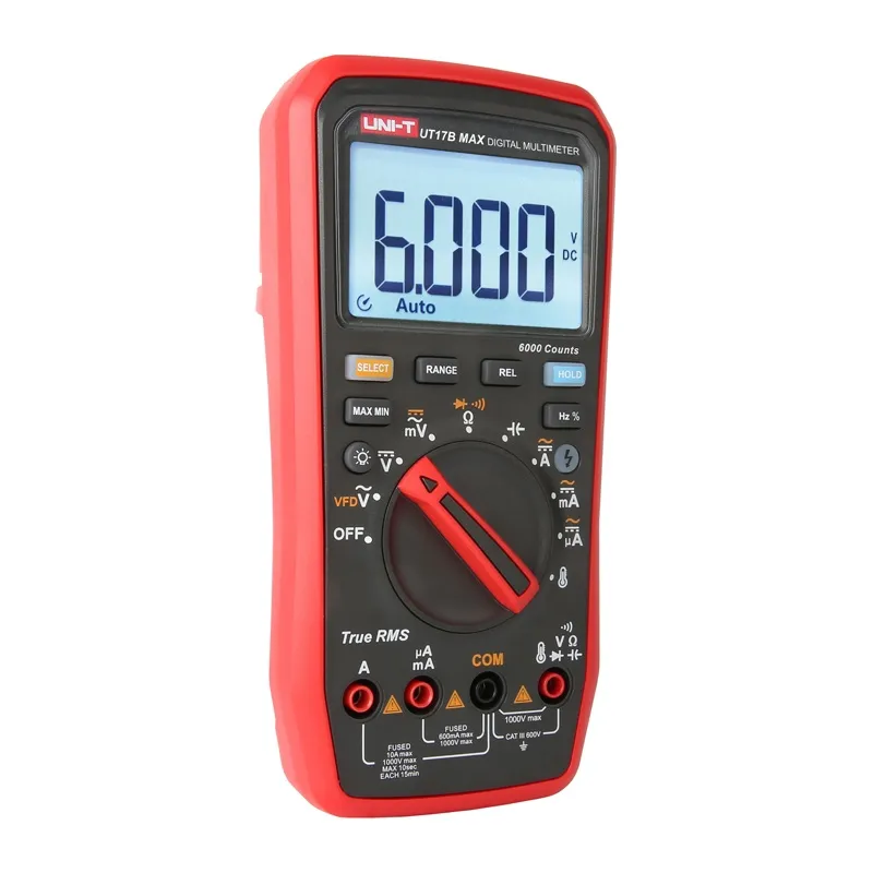 Uni-T True RMS UT17B MAX Digitaalmultimeeter universaal