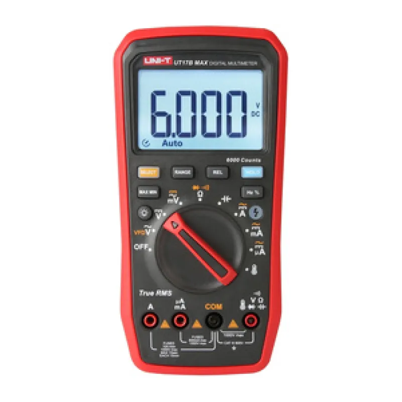 Uni-T True RMS UT17B MAX Digitaalmultimeeter universaal