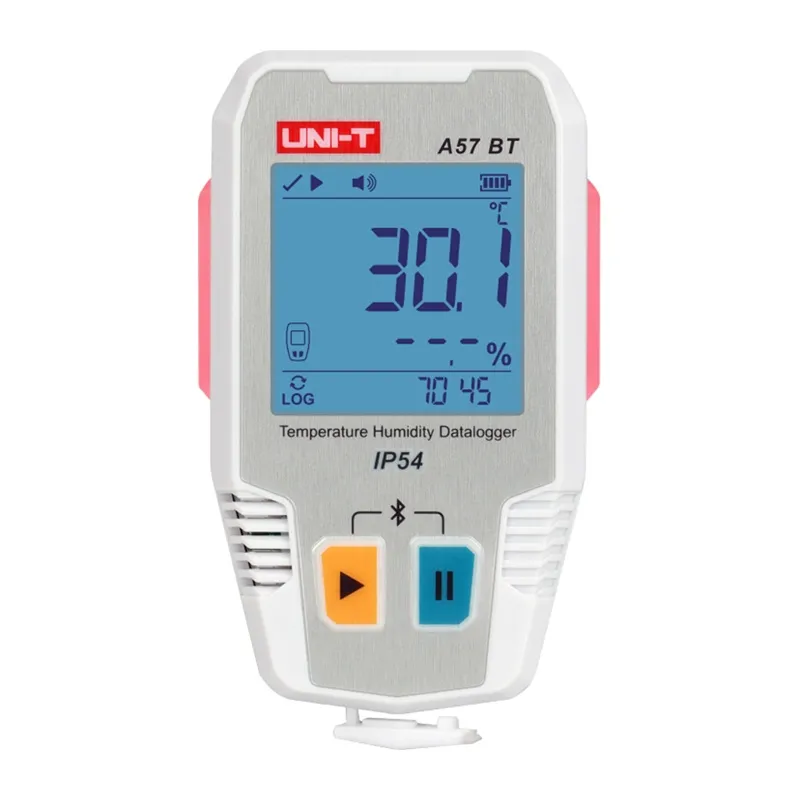 Uni-T A57 BT Bluetoothi temperatuur- ja niiskusandur, universaalne andmekogumise seade