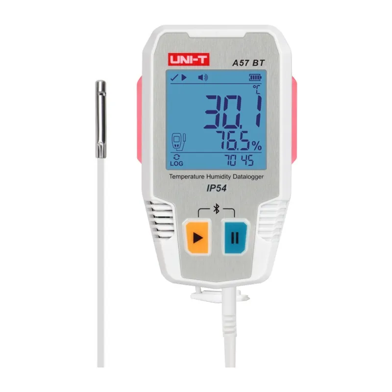 Uni-T A57 BT Bluetoothi temperatuur- ja niiskusandur, universaalne andmekogumise seade