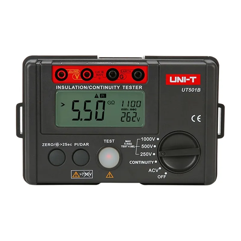 Uni-T UT501B isolatsioonitakistuse tester universaalne
