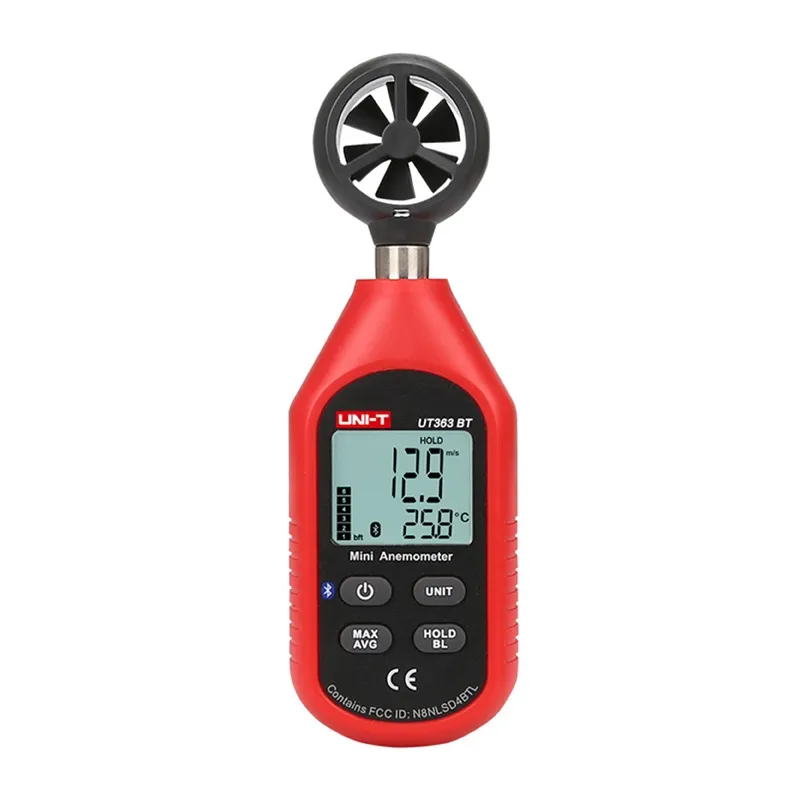 Uni-T UT363BT Mini Anemomeeter universaal