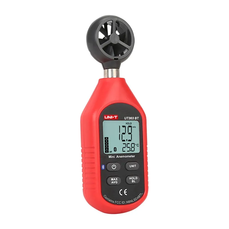 Uni-T UT363BT Mini Anemomeeter universaal