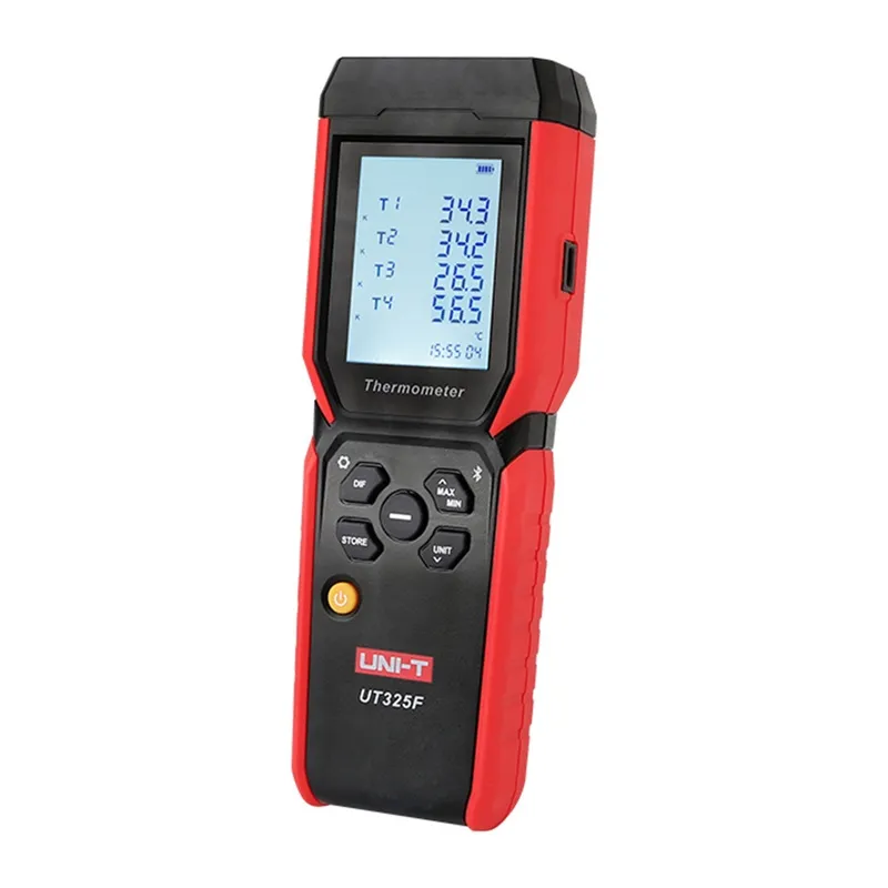 Uni-T UT325F 4-kanaliline termomeeter universaalne
